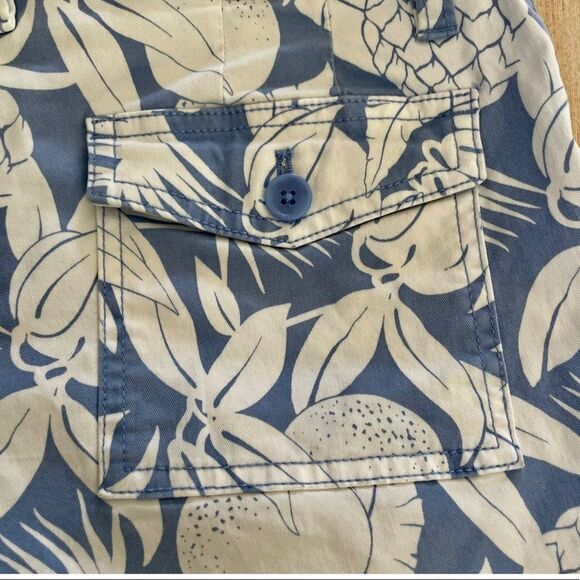 Victoria’s Secret blue white pineapple pattern shorts - Picture 6 of 12
